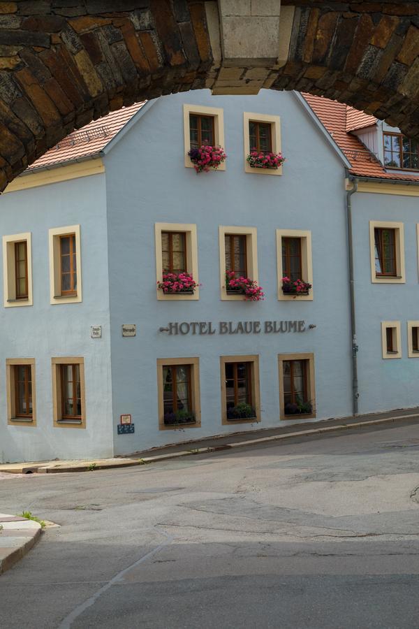 Hotel Blaue Blume Freiberg Exterior photo